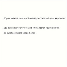 Load image into Gallery viewer, Personalized Customization photo double sided heart shaped keychain gift for girlfriend