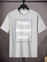 Load image into Gallery viewer, Customized Graphic Men's Short Sleeve T-Shirt, Comfortable, Flexible Trendy T-Shirts for Summer