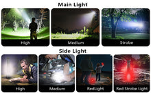 Load image into Gallery viewer, LED Rechargeable Tactical Laser Flashlight 90000 High Lumens