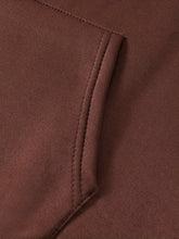 Load image into Gallery viewer, Customized Pattern Print Men's Pullover Round Neck Hoodies With Kangaroo Pocket & Drawstring Long Sleeve Hooded Sweatshirt Loose Casual Top For Autumn Winter Men's Clothing As Gifts