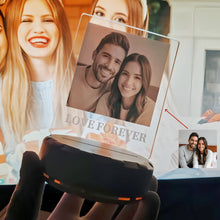 Load image into Gallery viewer, Personalized 3D Photo Night Light - Customized Lamp with Your Own Photos