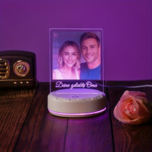 Load image into Gallery viewer, Personalized 3D Photo Night Light - Customized Lamp with Your Own Photos