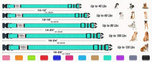 Load image into Gallery viewer, Personalized Reflective Neoprene Dog Collar Keep Your Pet Safe and Comfortable at Night