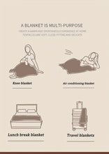 Load image into Gallery viewer, Personalized Special Pattern Flannel Blanket, Soft and Warm Memorable Moments Keepsake Blanket, Great Holiday Gift for Friends, Family And Lovers, Used for Nap, Camping, Travel and Car