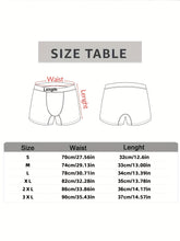 Load image into Gallery viewer, Customized Men's Boxer Briefs Personalized Face Photo & Love Print Novelty Underwear Comfy High Elastic Underpants For Him, Romantic Gift For Boyfriend Or Husband