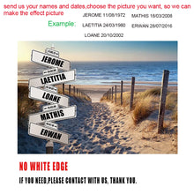 Load image into Gallery viewer, Personalized Vintage Street Sign Canvas