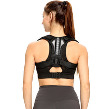 Load image into Gallery viewer, Adjustable Back Shoulder Posture Corrector Belt Clavicle Spine Support Reshape Your Body Home Office Sport Upper Back Neck Brace