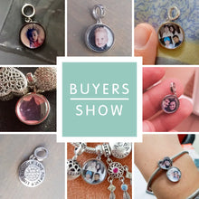 Load image into Gallery viewer, Personalized Custom Photo 925 Sterling Silver Round Charms Beads Fit Bracelet Necklace Pendant Original DIY Jewelry