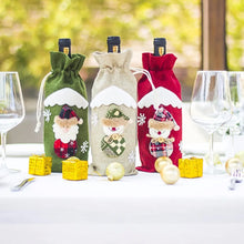 Load image into Gallery viewer, Christmas Decorations for Home Santa Claus Wine Bottle Cover Snowman