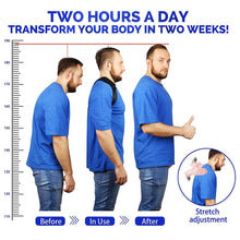 Load image into Gallery viewer, Adjustable Back Shoulder Posture Corrector Belt Clavicle Spine Support Reshape Your Body Home Office Sport Upper Back Neck Brace