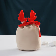 गैलरी व्यूवर में इमेज लोड करें, Santa Sacks Cloth Gift Bag Candy Handle Bag Christmas Tree Decorations