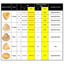 Load image into Gallery viewer, Double Both Sided Sticky Push Up Bra Inserts Reusable Adhesive Ultra Breast Lift Padding Insert Cup Enhancer Pads