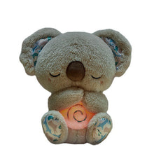 Load image into Gallery viewer, Cute Soothing Koala Bear Sleep Toys for Kids Baby Calming Anxiety Relief Breathing Koala Toy Sleep Buddy Plush Doll With Lights