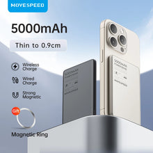 गैलरी व्यूवर में इमेज लोड करें, Magnetic Power Bank Portable Mini Size Wireless Powerbank Battery Charger