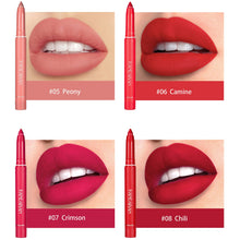 Load image into Gallery viewer, Rotating Sharpenable Matte Lipstick Pencils