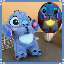 Load image into Gallery viewer, Kawaii Stitch Plush Doll Baby Sleeping Companion Sound Soothing Musical Kawaii With Air Bag and Light Doll Breathing Toys Gifts