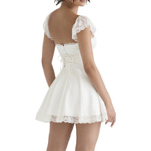 Load image into Gallery viewer, BLACK A-LINE MINI DRESS
