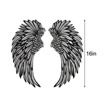 गैलरी व्यूवर में इमेज लोड करें, 1 PAIR ANGEL WINGS METAL WALL ART WITH LED LIGHTS