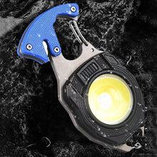 Load image into Gallery viewer, Multifunction Keychain Flashlight