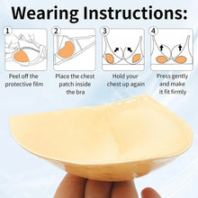 Load image into Gallery viewer, Double Both Sided Sticky Push Up Bra Inserts Reusable Adhesive Ultra Breast Lift Padding Insert Cup Enhancer Pads
