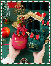 गैलरी व्यूवर में इमेज लोड करें, Santa Sacks Cloth Gift Bag Candy Handle Bag Christmas Tree Decorations