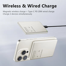 गैलरी व्यूवर में इमेज लोड करें, Magnetic Power Bank Portable Mini Size Wireless Powerbank Battery Charger