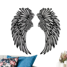 गैलरी व्यूवर में इमेज लोड करें, 1 PAIR ANGEL WINGS METAL WALL ART WITH LED LIGHTS