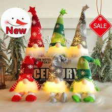 Load image into Gallery viewer, New 6 Style Glowing Gnome Christmas Faceless Doll Merry Christmas Home Decoration