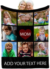 गैलरी व्यूवर में इमेज लोड करें, Personalized Mom Blanket, Mom Letter Blanket, Gift For Mom, Mom Birthday Gift, Gifts For Her