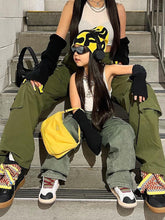 Load image into Gallery viewer, Adjustable Straight Fit Cargo Pants