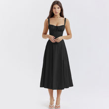 Load image into Gallery viewer, CARMEN PRINT BUSTIER SUNDRESS