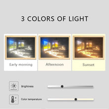 Load image into Gallery viewer, MODERN BEDSIDE PAINT LIGHTING WALL ART