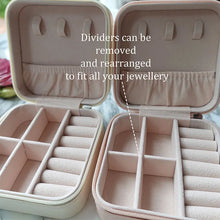Load image into Gallery viewer, Personalized Bridesmaid Gifts Bachelorette Party Gift Travel Jewelry Box