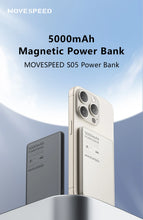 गैलरी व्यूवर में इमेज लोड करें, Magnetic Power Bank Portable Mini Size Wireless Powerbank Battery Charger