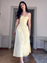 Load image into Gallery viewer, Elegant Solid Suspenders Dress Women Fashion Slim Lace Up Sleeveless Dresses 2023 New Summer Chic Female Club Party Vestidos