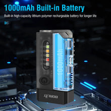 Load image into Gallery viewer, Small Powerful EDC Flashlight with Red UV Blue Light -Super Bright 1000LM