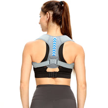 Load image into Gallery viewer, Adjustable Back Shoulder Posture Corrector Belt Clavicle Spine Support Reshape Your Body Home Office Sport Upper Back Neck Brace