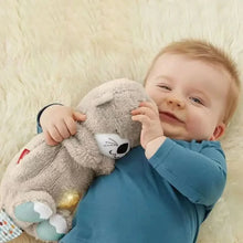 Load image into Gallery viewer, Breathing Bear Baby Soothing Otter Plush Doll Toy Baby Kids Soothing Music Baby Sleeping Companion Sound and Light Doll Toy Gift