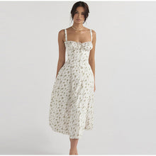 Load image into Gallery viewer, Elegant Solid Suspenders Dress Women Fashion Slim Lace Up Sleeveless Dresses 2023 New Summer Chic Female Club Party Vestidos