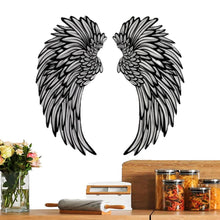 गैलरी व्यूवर में इमेज लोड करें, 1 PAIR ANGEL WINGS METAL WALL ART WITH LED LIGHTS
