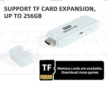 Load image into Gallery viewer, Wireless Gaming TV Stick Retro PS1 Family 4K HD Portable Video Game Console Support