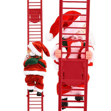 Load image into Gallery viewer, (🔥 50% Black Friday Sale )-Electric Climbing Ladder Music Santa Claus Christmas Ornament Decoration Home Hanging Decor New Year Gift - Free Shipping Worldwide ✈️