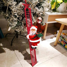 Load image into Gallery viewer, (🔥 50% Black Friday Sale )-Electric Climbing Ladder Music Santa Claus Christmas Ornament Decoration Home Hanging Decor New Year Gift - Free Shipping Worldwide ✈️