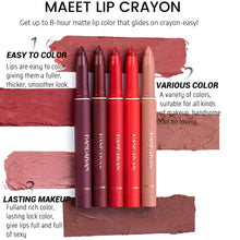 Load image into Gallery viewer, Rotating Sharpenable Matte Lipstick Pencils