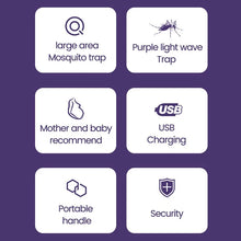 Load image into Gallery viewer, Portable Bug Zapper for Indoors Outdoor Fly Zapper Mosquito Trap