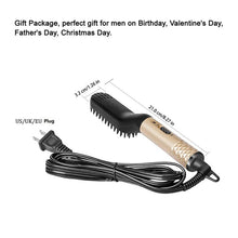 Load image into Gallery viewer, Beard Straightener Comb for Men