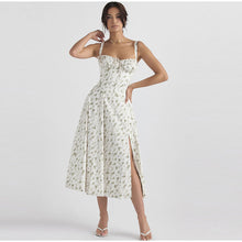 Load image into Gallery viewer, Elegant Solid Suspenders Dress Women Fashion Slim Lace Up Sleeveless Dresses 2023 New Summer Chic Female Club Party Vestidos