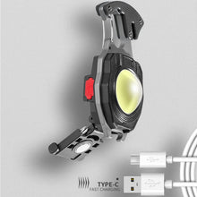 Load image into Gallery viewer, Multifunction Keychain Flashlight