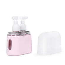 Load image into Gallery viewer, Mini Shampoo Dispenser Portable Travel Bottle Set