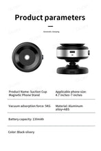 Load image into Gallery viewer, 360° Rotation Sucker Magnetic Phone Holder
